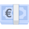 Euro Banknote emoji on Facebook